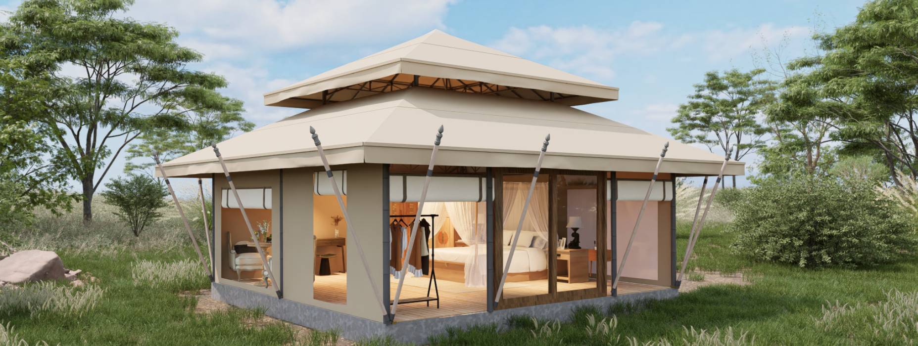 丰顺县户外野奢帐篷